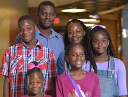 Demario & Sabrina & Family
